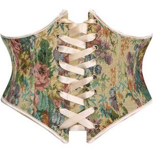 Corset Belt for Women Rose Garden